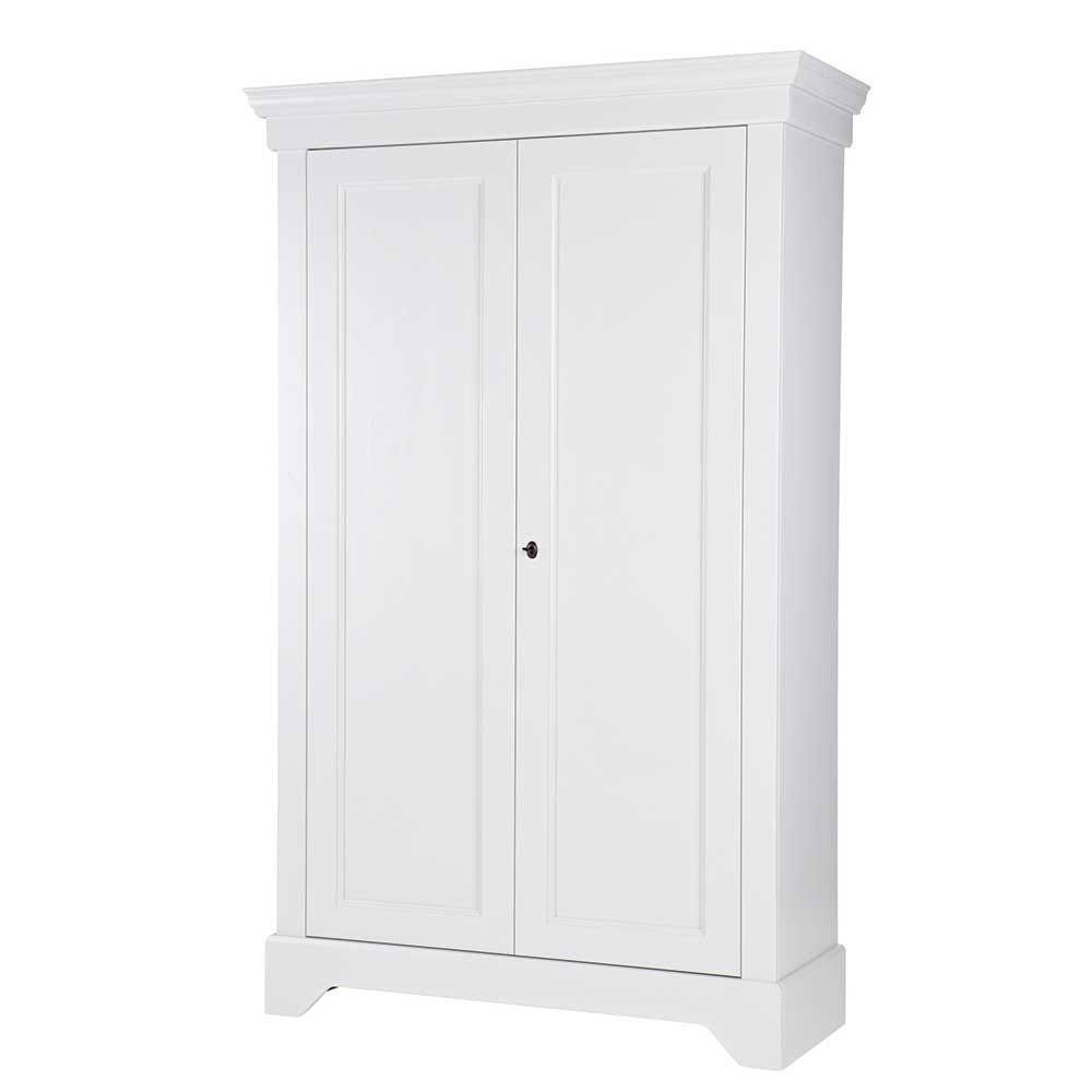 Schlafzimmer Kleiderschrank Kita in Weiß