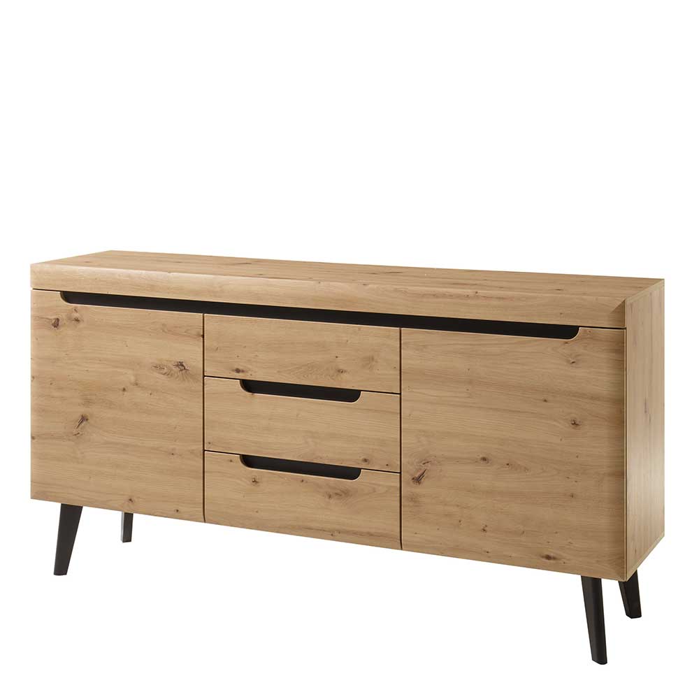 160x83x40 Sideboard im Skandi Chic modern - Olcian
