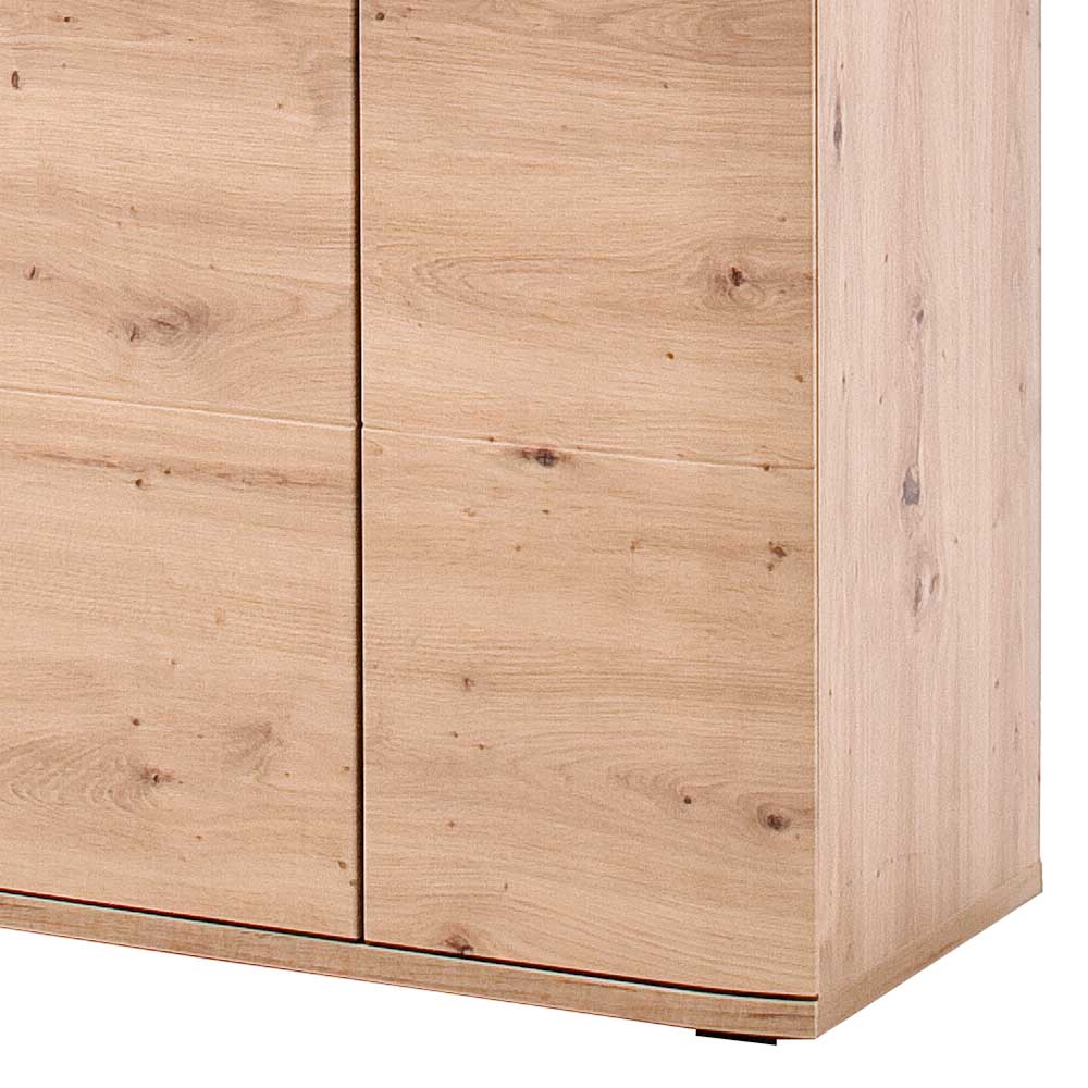 Wohnzimmer Vitrine Highboard zweifarbig - Vecenda