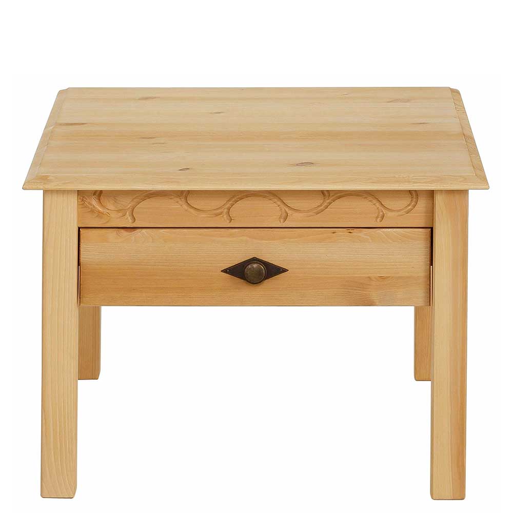 60x60 Landhaus Couchtisch geölt & gebeizt - Ondarroa