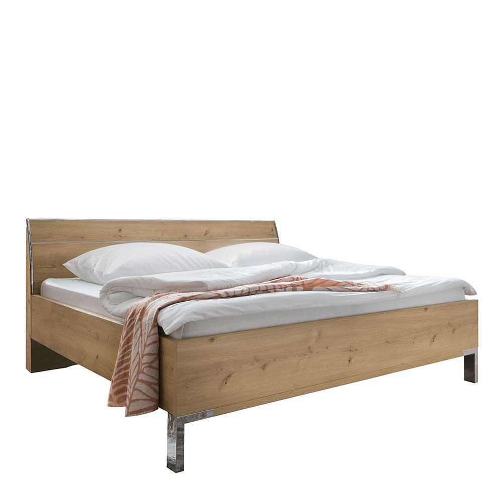 Einrichtung fürs Schlafzimmer in Beige - Lesegano (vierteilig)