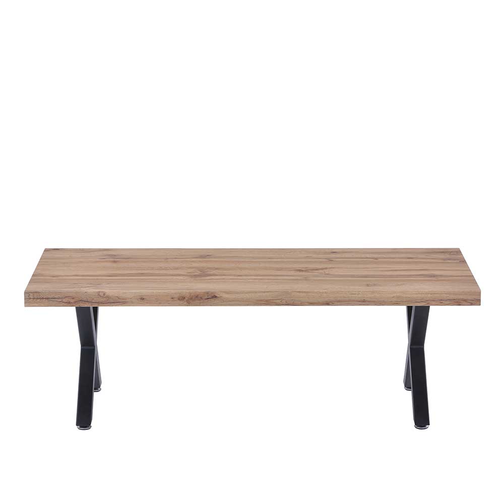 Wohnzimmer Tisch mit X Füßen - Blooming