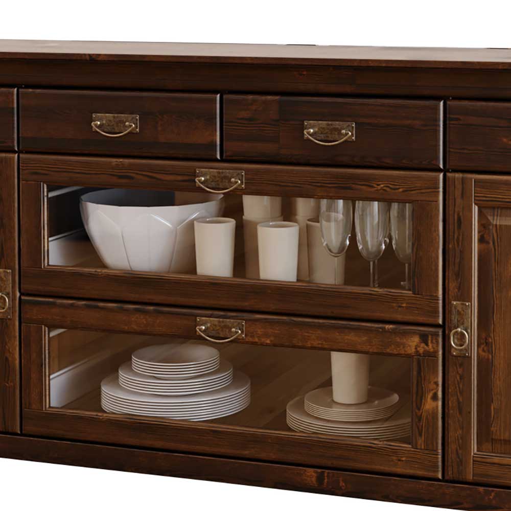 Sideboard mit Glas im Kolonialstil - Jurcavs