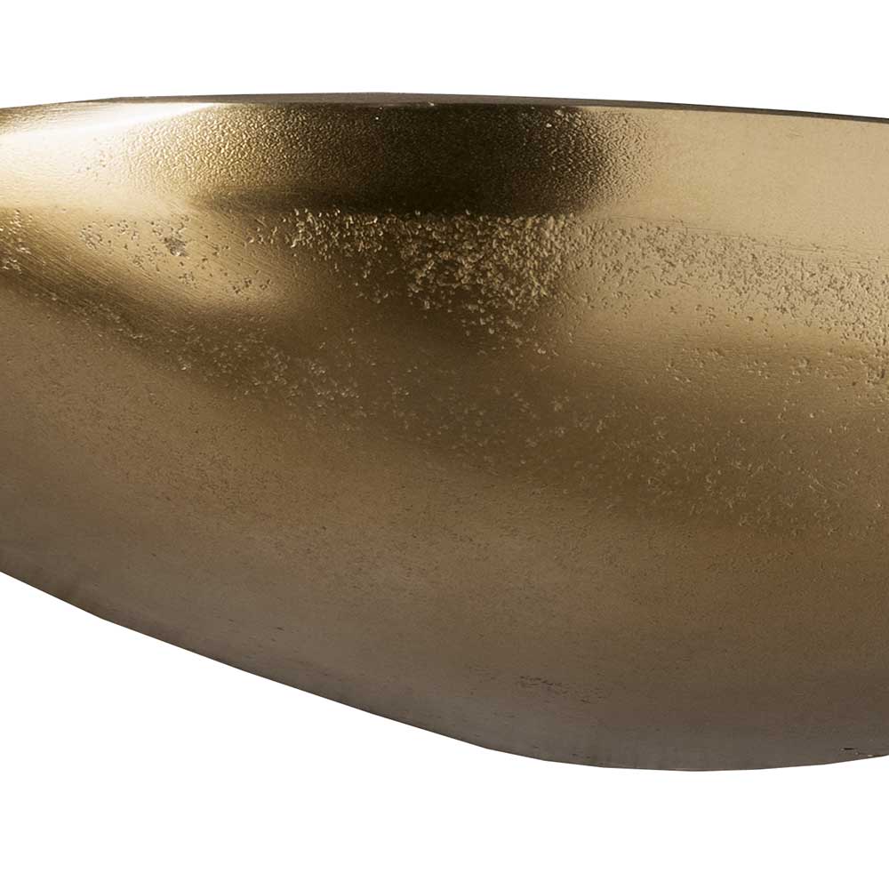 Alu Wandboard in Bronze Goldfarben - Moyico