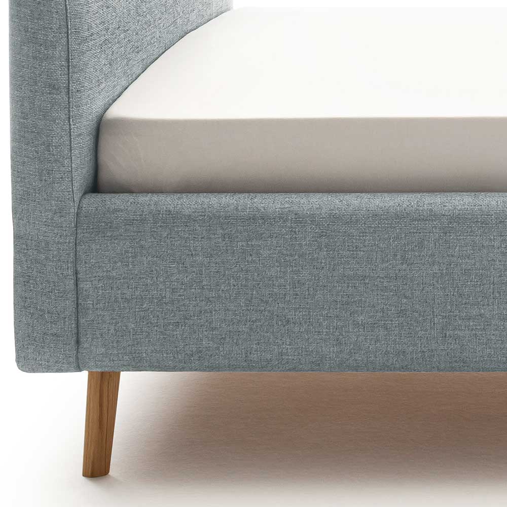 Doppelbett mit Lattenrosten und Bettkasten - Fiolpedo