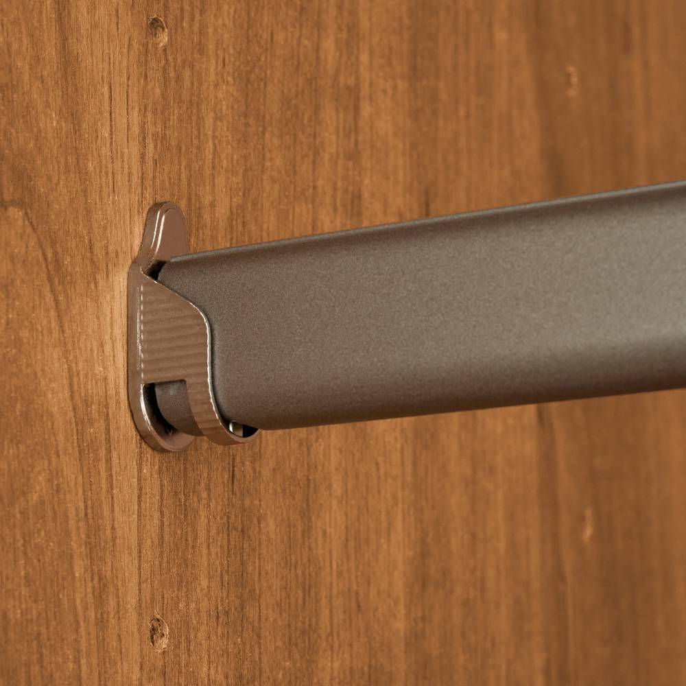 6-türiger Schlafzimmerschrank in Eiche Bianco - Yanicas