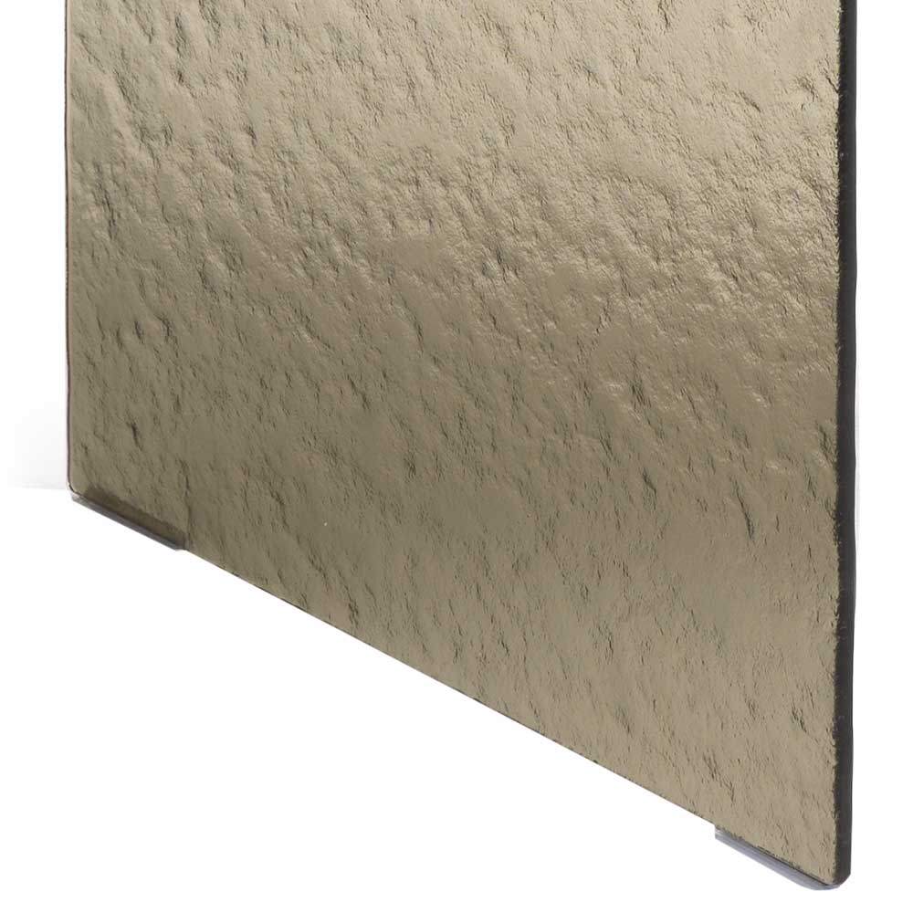 Beistelltisch in Bronze Strukturglas - Mystik