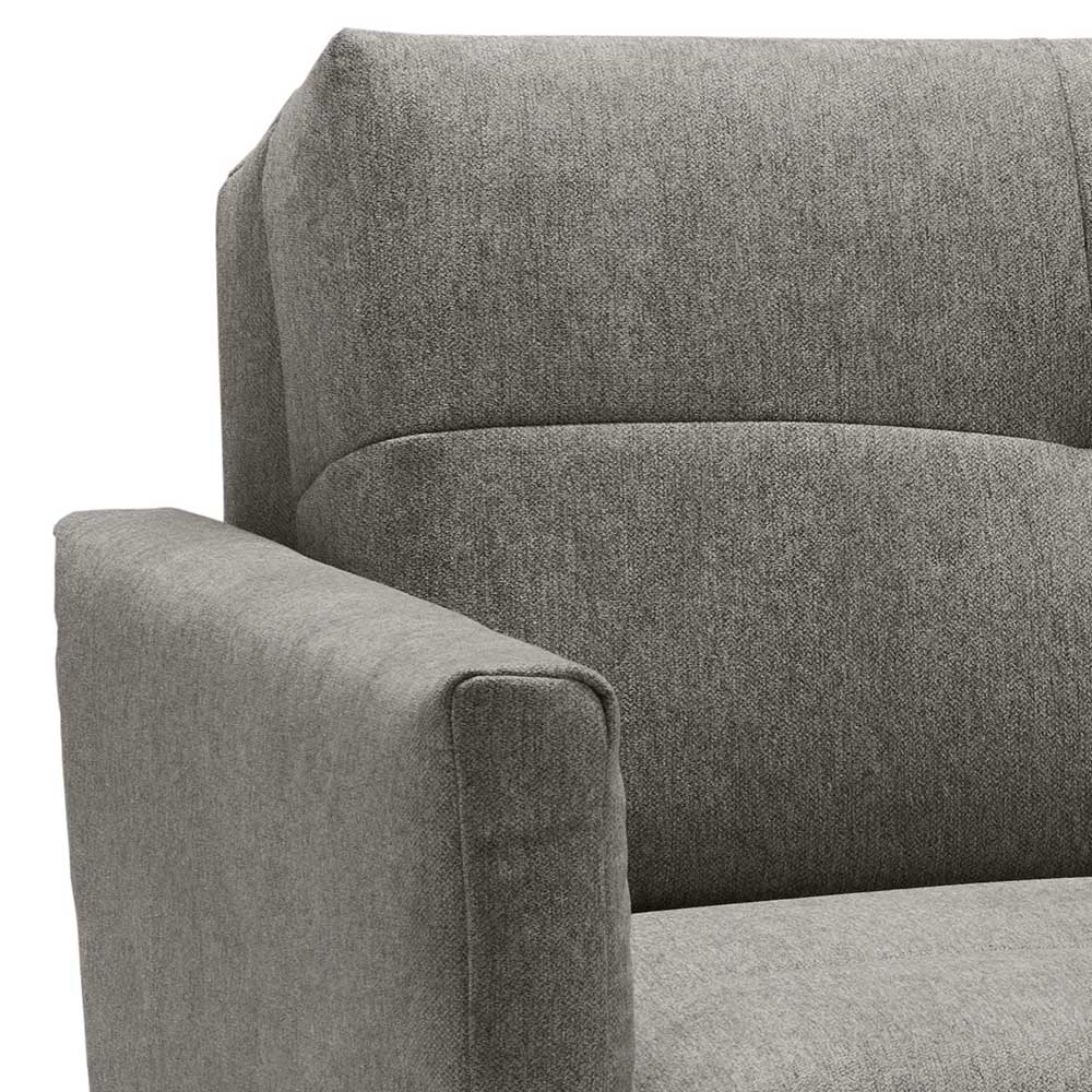 Faltsofa in Grau Stoffbezug - Ominikana