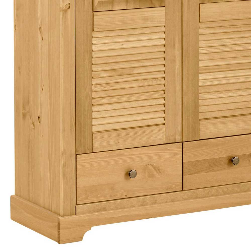 Flurschrank im Landhausstil mit 2 Türen & 2 Schubladen - Zavieca