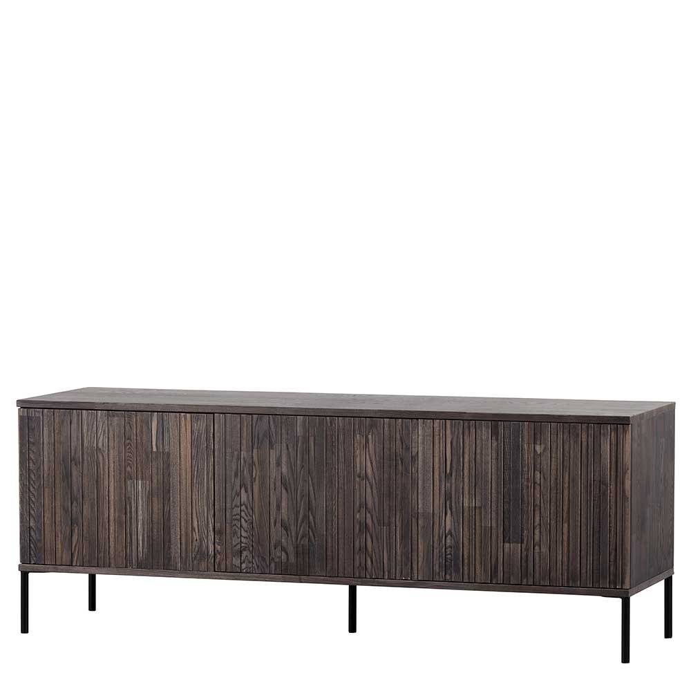 150x56x44 Design Lowboard in Esche Dunkel - Eyes