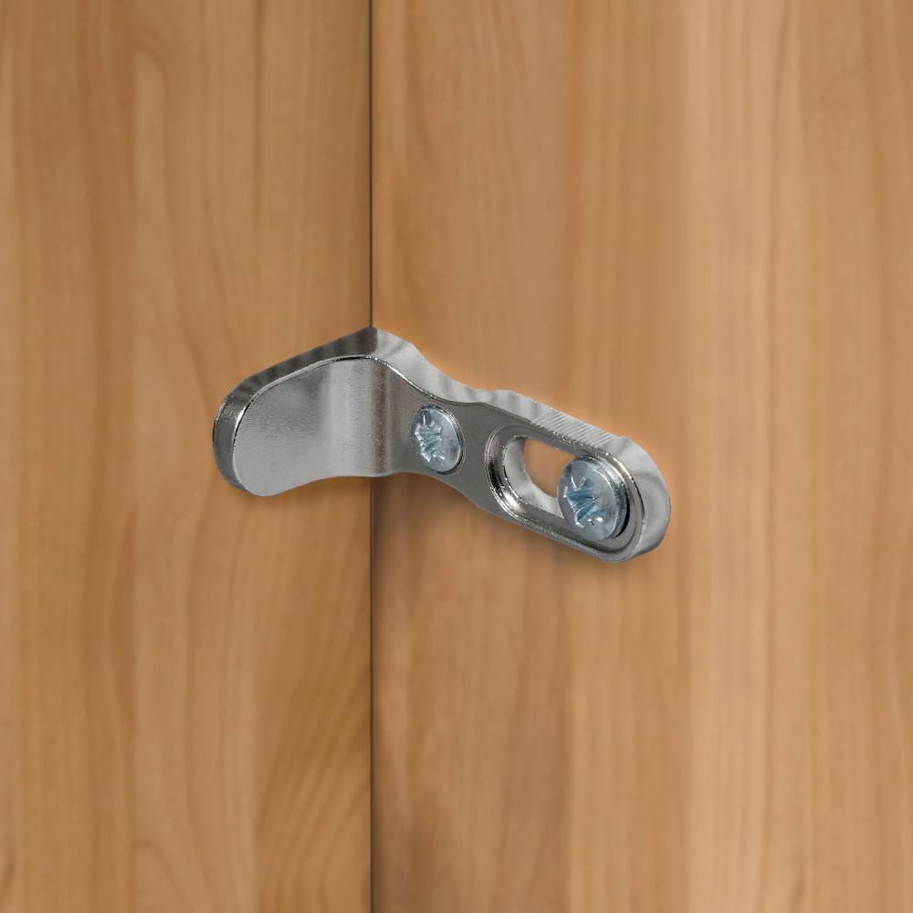 Teilmassiver Kleiderschrank - 236 cm hoch - Dilacco
