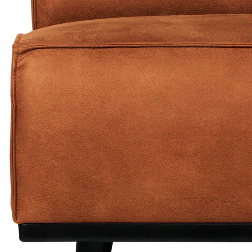 Recyclingleder Couchmodul mit Federkern - Dalunzio
