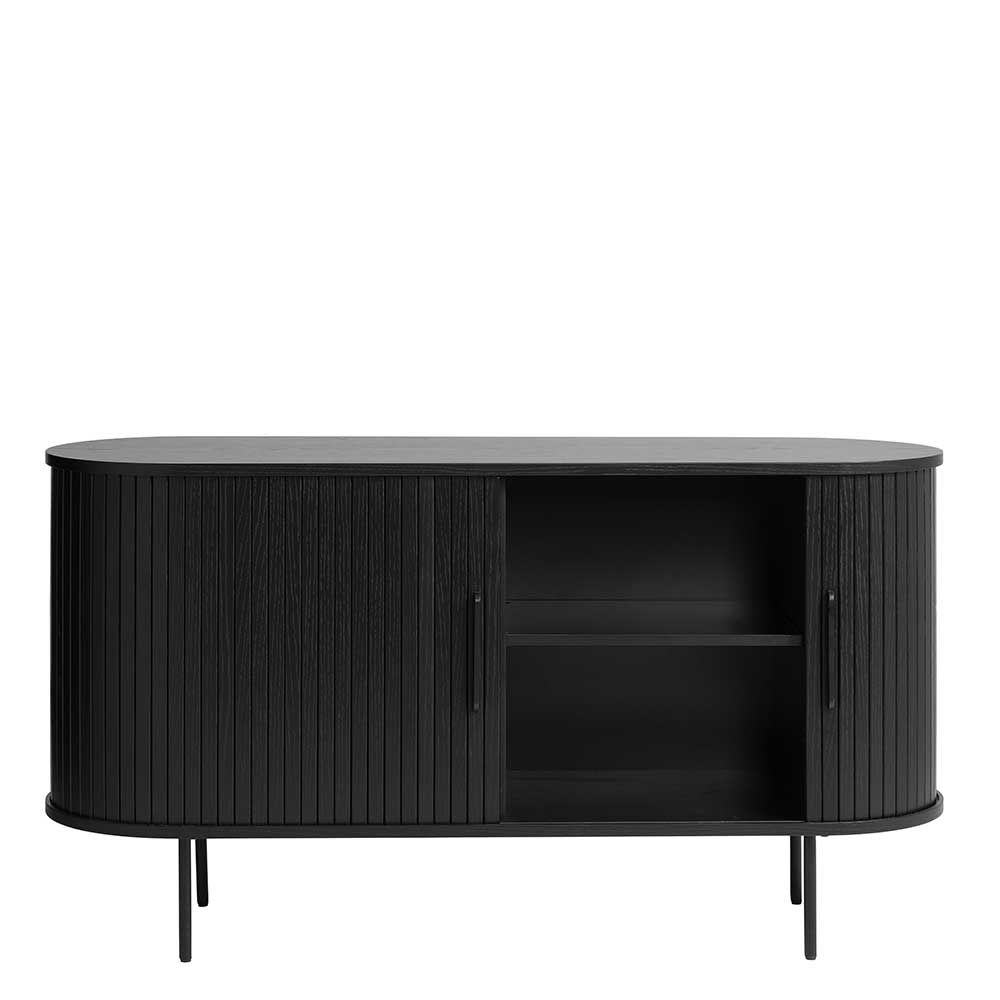 140x76x45 Schiebetüren Kommode in Oval - Venutura