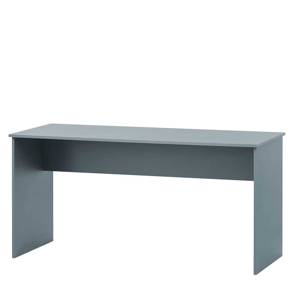 Minimalistischer Schreibtisch in Petrol Blau - Baiamare