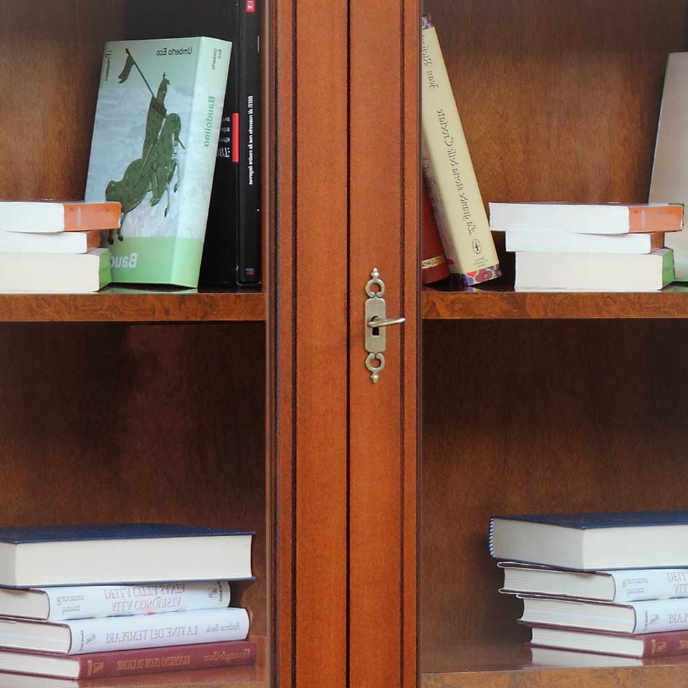 4-türiger Vitrinenschrank im klassischen Stil - Kimms
