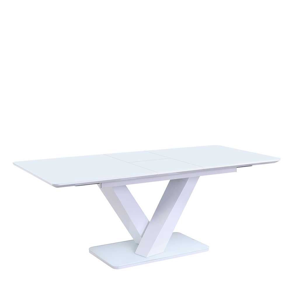 Moderne Esszimmer Gruppe in Weiß - Colosses (fünfteilig)