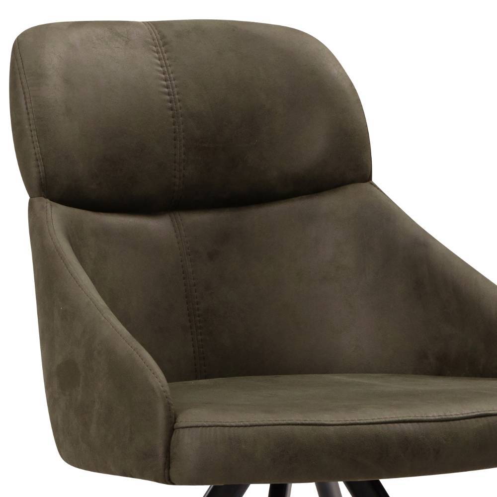 Drehbarer Tischsessel in Khaki - Linz