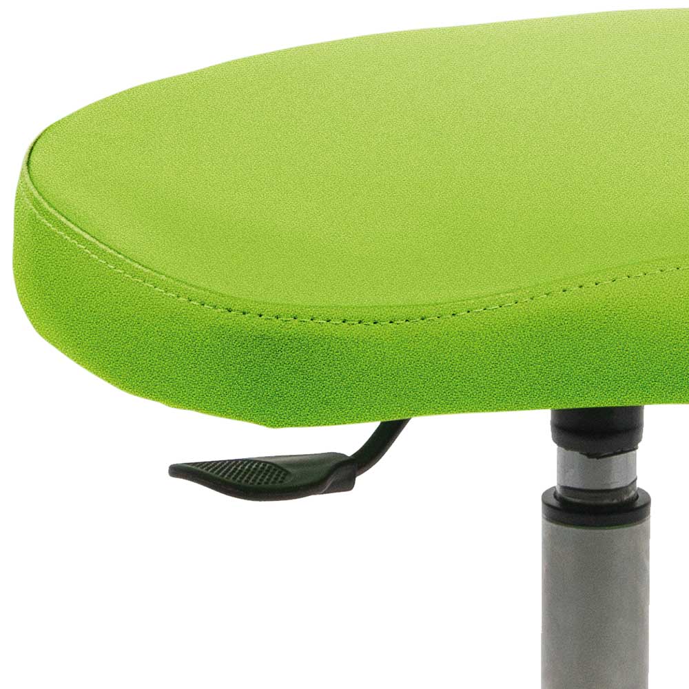 Grüner Kinderhocker höhenverstellbar - Targeto