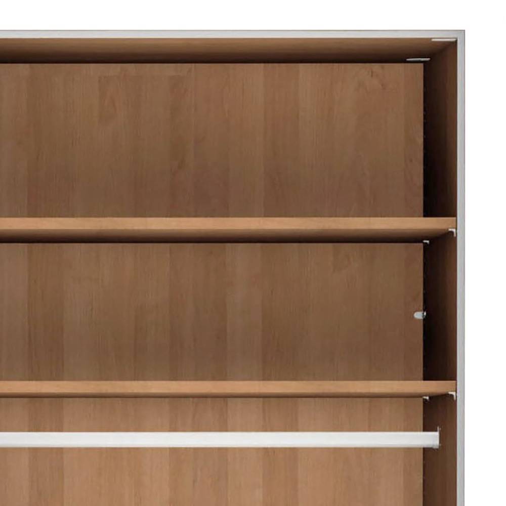 4-türiger Schlafzimmerschrank in Champagner - Angelina