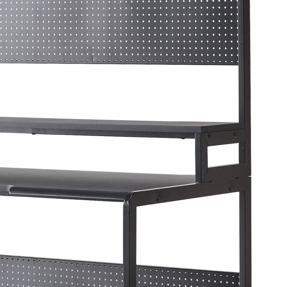 Gaming PC-Tisch in Schwarz - Peace