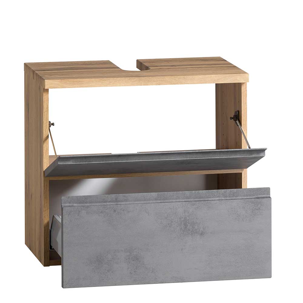 Waschtisch mit Spiegelschrank als Set - Mia (zweiteilig)