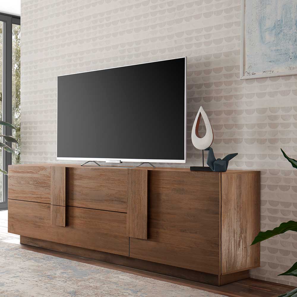 181x63x44 TV Kommode in Holzoptik - Basento