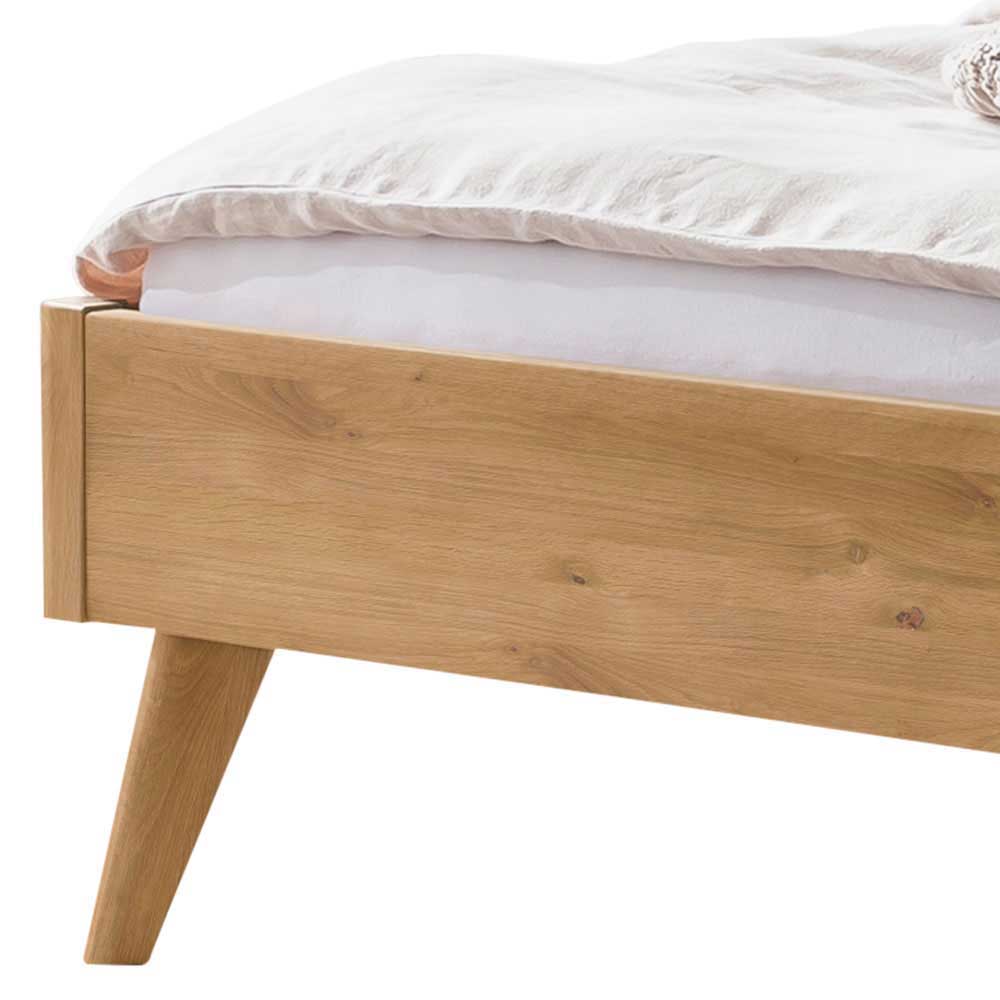 Elegantes Design Holzbett aus Wildeiche - Imperia