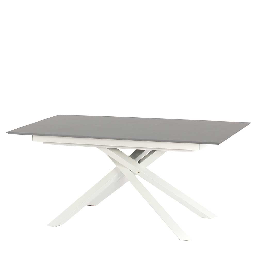 Topp Esszimmer Tisch in hellem Grau - Graziello