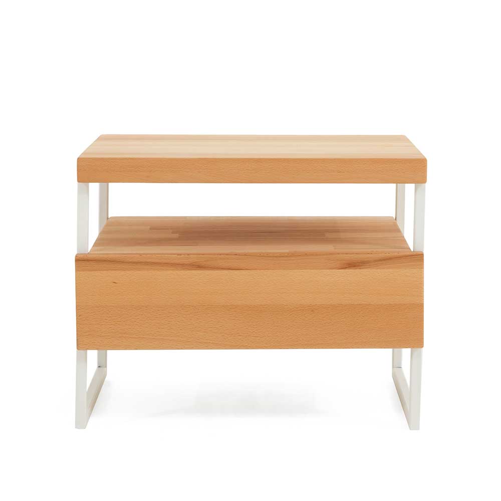 Nachttisch Regine mit Schublade 40cm hoch