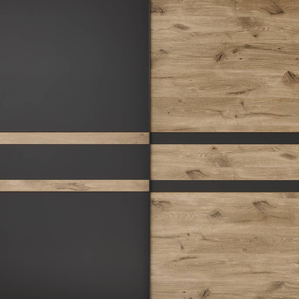 Schiebetüren-Schlafzimmerschrank modern - Jona