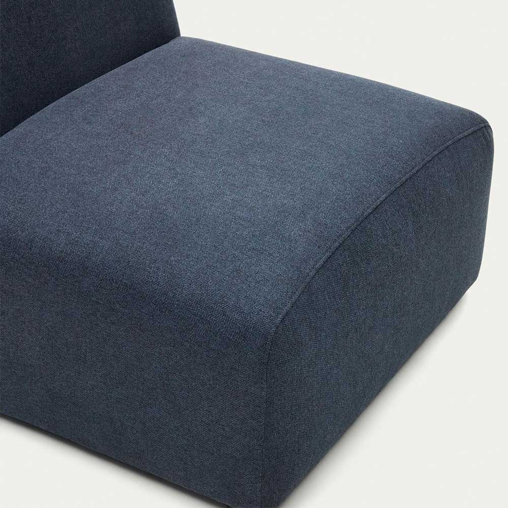 Modulsofa Sessel Einsitzer in Dunkelblau - Fouzi