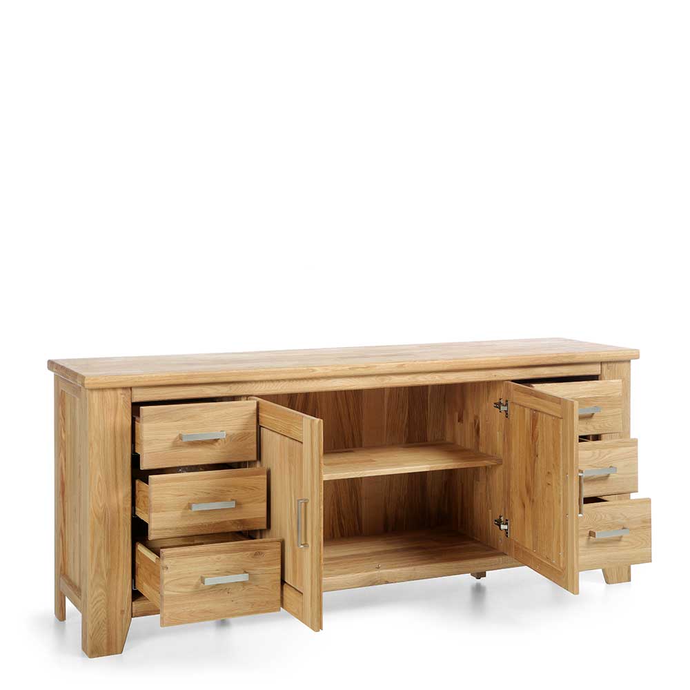 Modernes Wildeiche Sideboard massiv - Miarizia