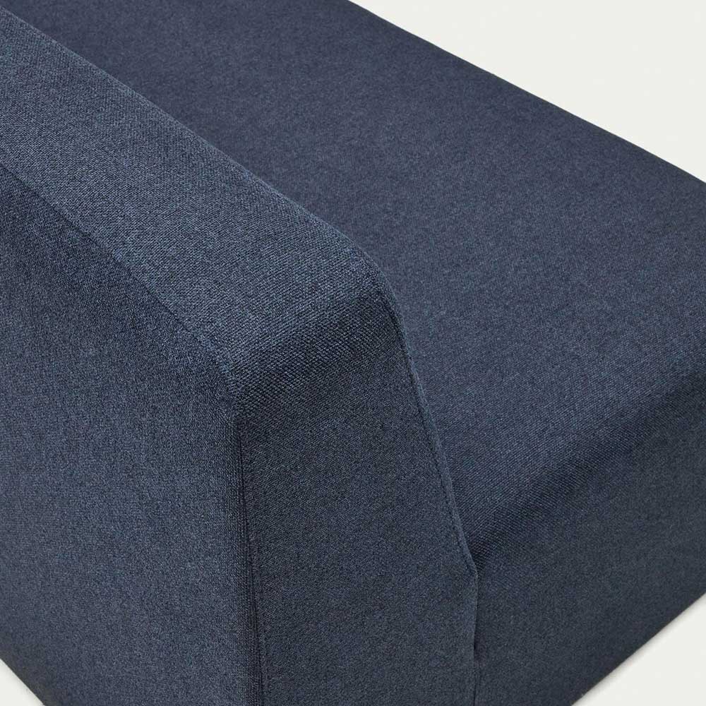 Modulsofa Zweisitzer in Dunkelblau - Fouzi