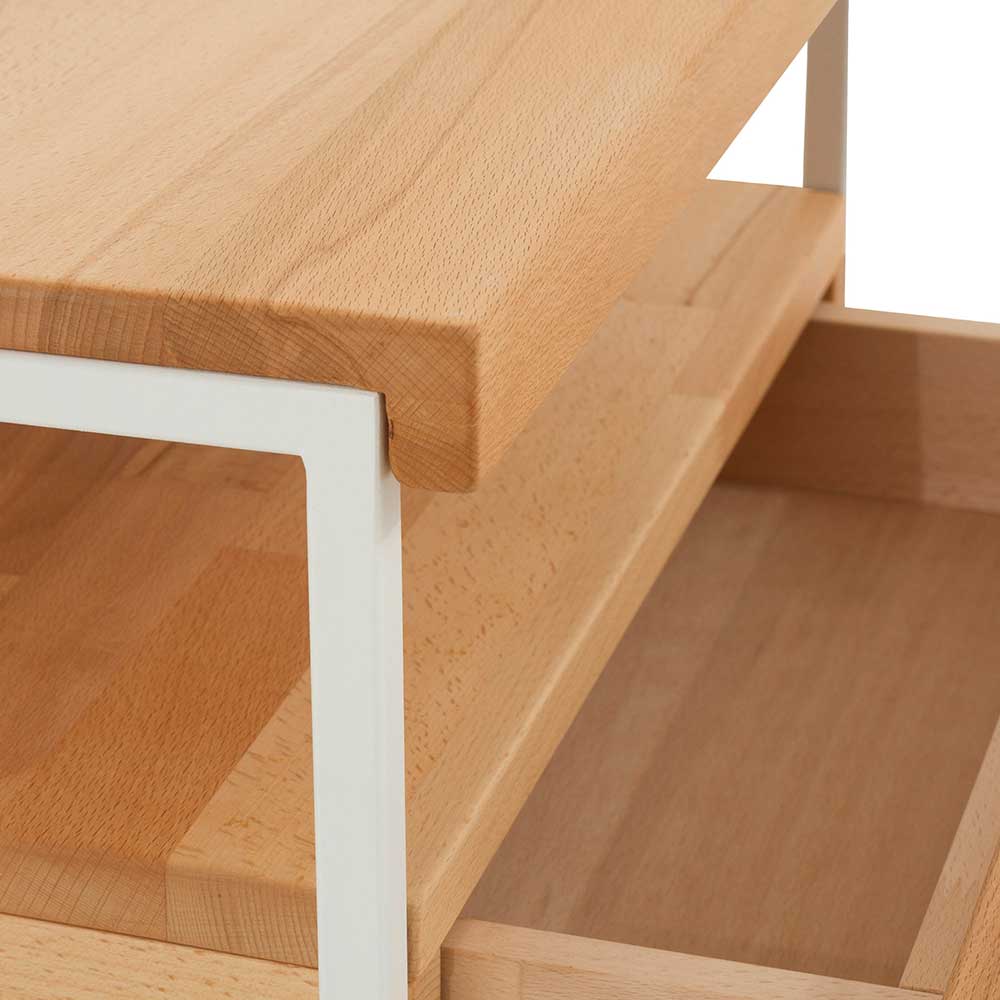Nachttisch Regine mit Schublade 40cm hoch