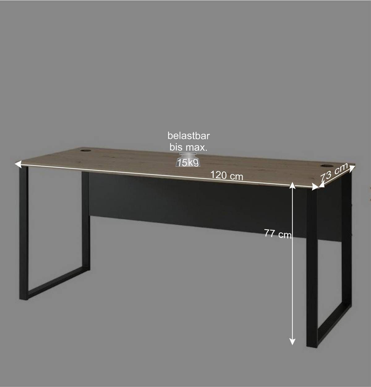 Büroausstattung Office Möbel Set - Kuetra (fünfteilig)