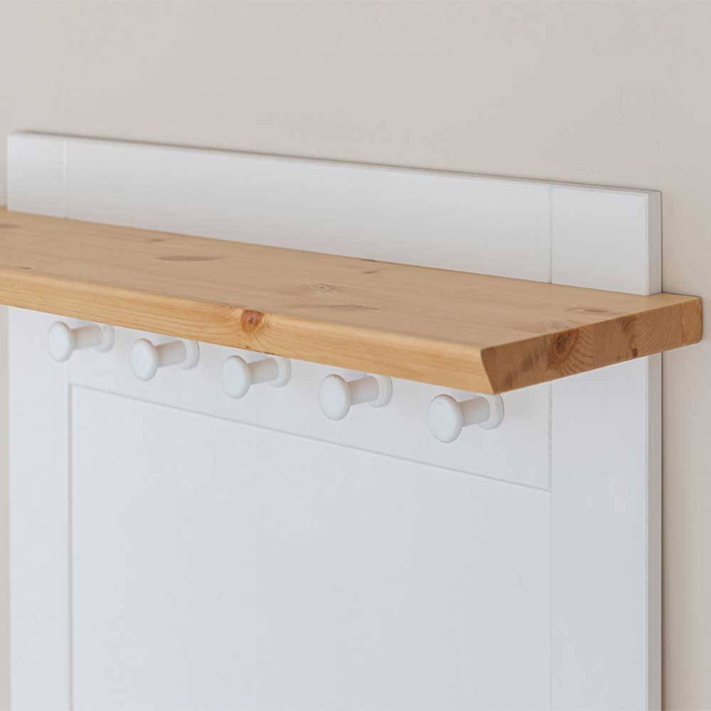 Landhaus Wandgarderobe aus Kiefer - Saluts