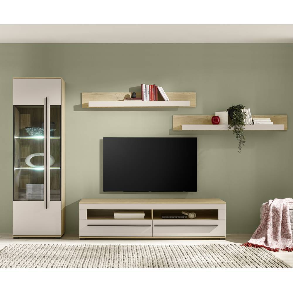 Wohnzimmerschränke und Regale Set - Raisa (vierteilig)