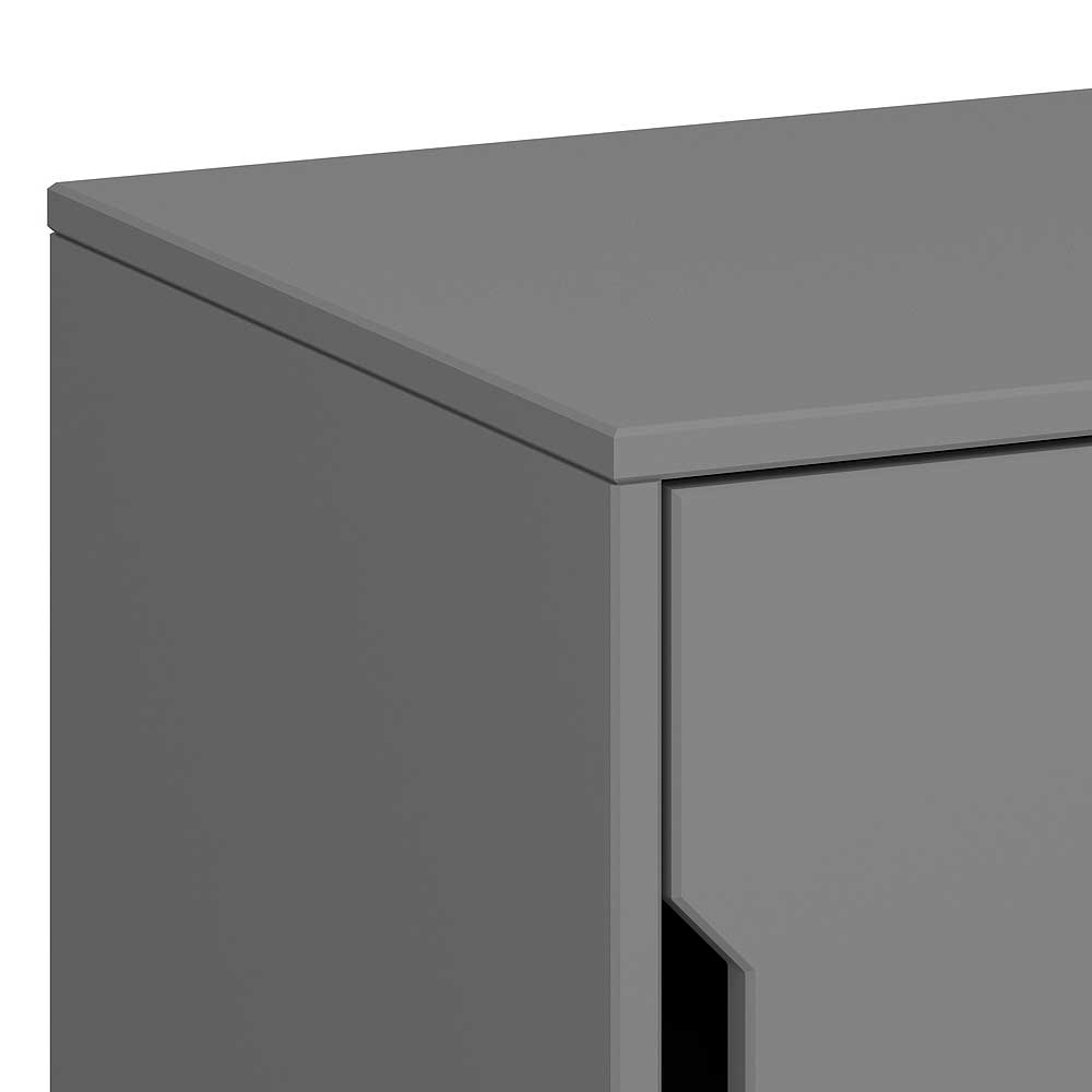 Moderner Nachtschrank in Grau - Niento