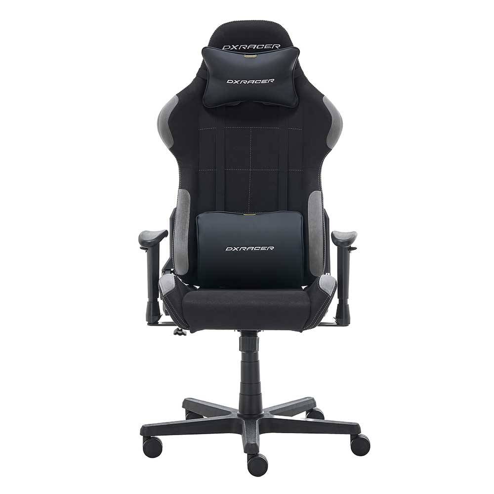 Gaming Chair in Schwarz Grau - Tannilo