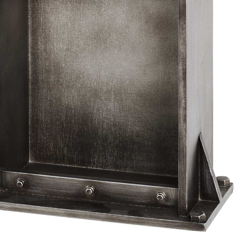 Industry Style Regal in Metall Optik - Janetta