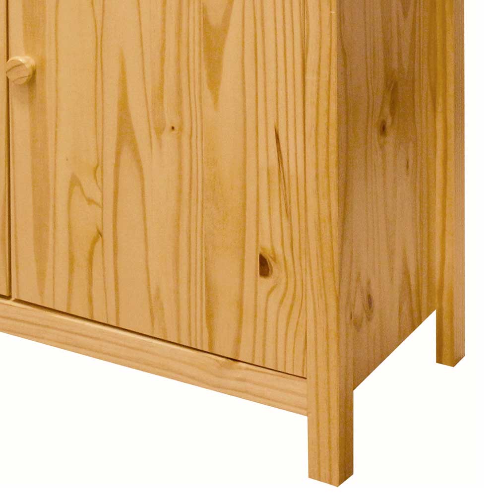 150x80x40 Holz Kombikommode aus Kiefer - Kascanu