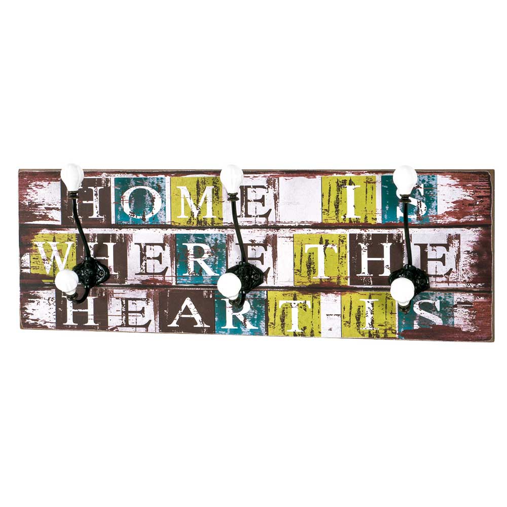 Shabby Chic Garderobe Home is where the heart is - Alvios