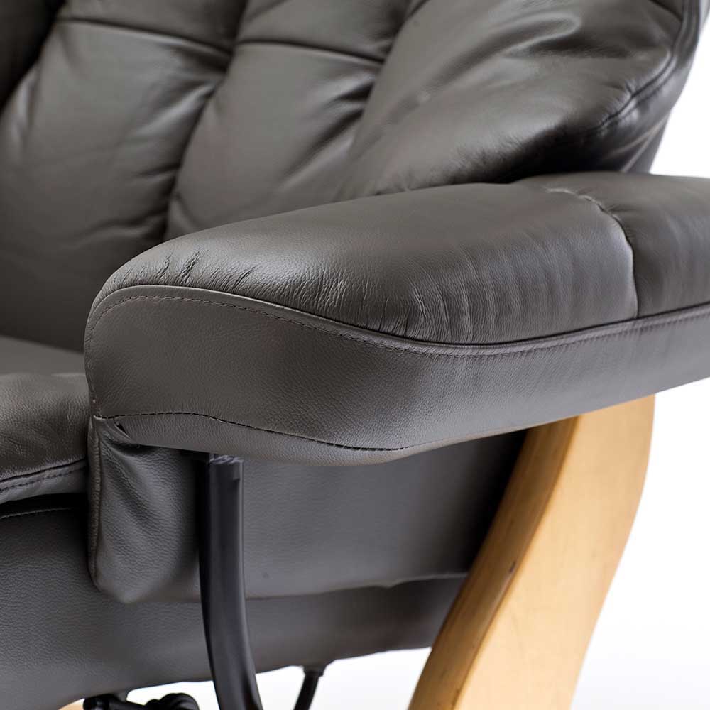 Relaxsessel Normandie mit Hocker (zweiteilig)