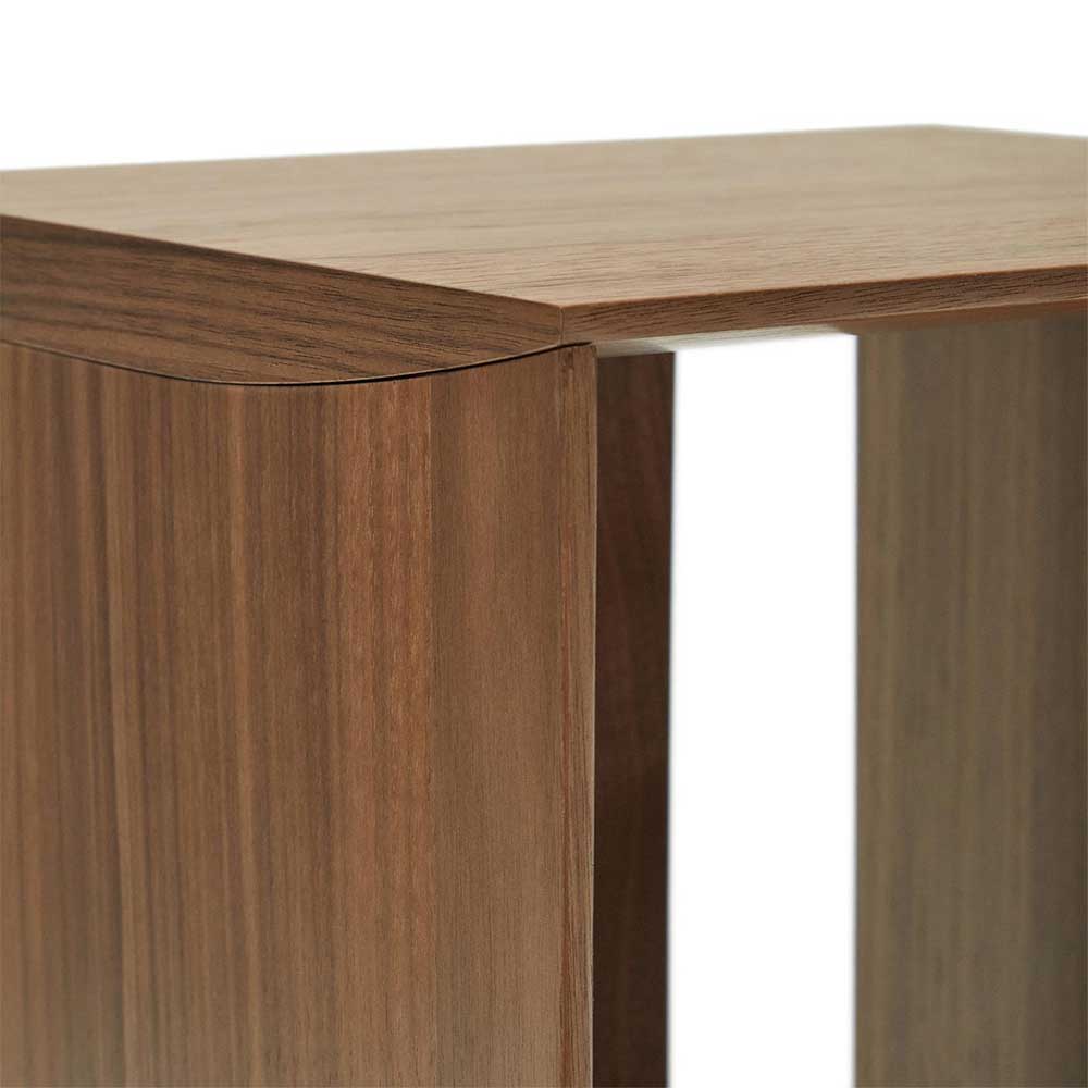 Regal Modul Kombi in Nussbaum - Ovarion (sechsteilig)