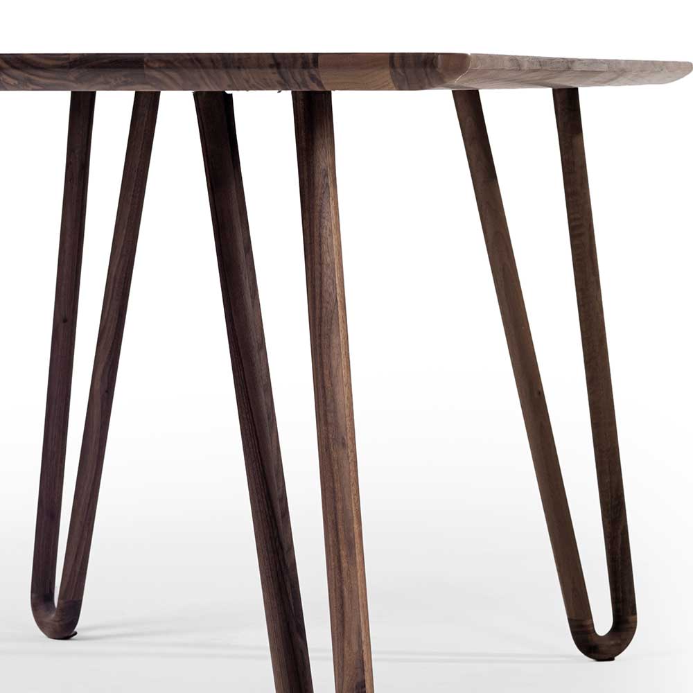 Esstisch aus edlem Nussbaum Holz - Consol