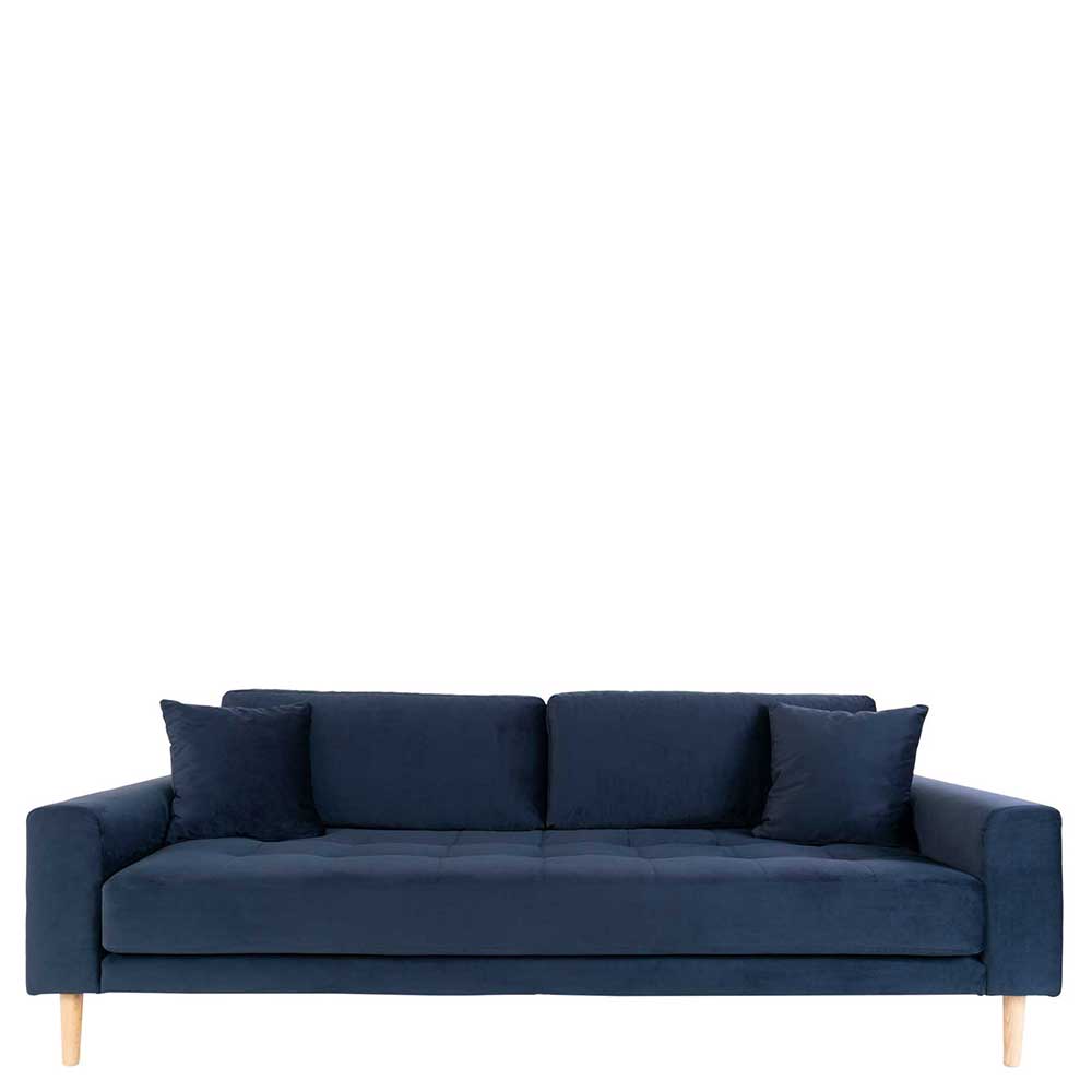 210x78x93 3er Wohnzimmercouch im Skandi Design - Sulcan