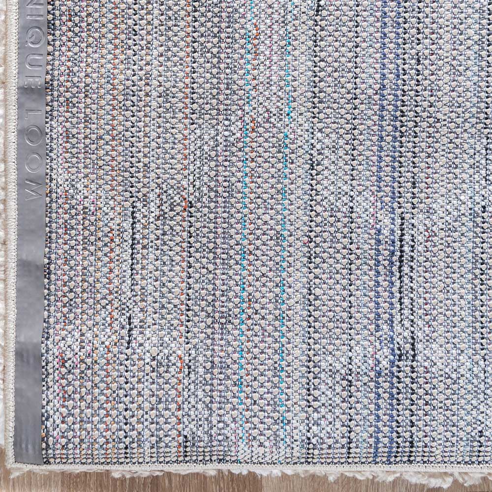 Läufer Teppich mit Kachelmuster und hohem Flor - Mocorapo