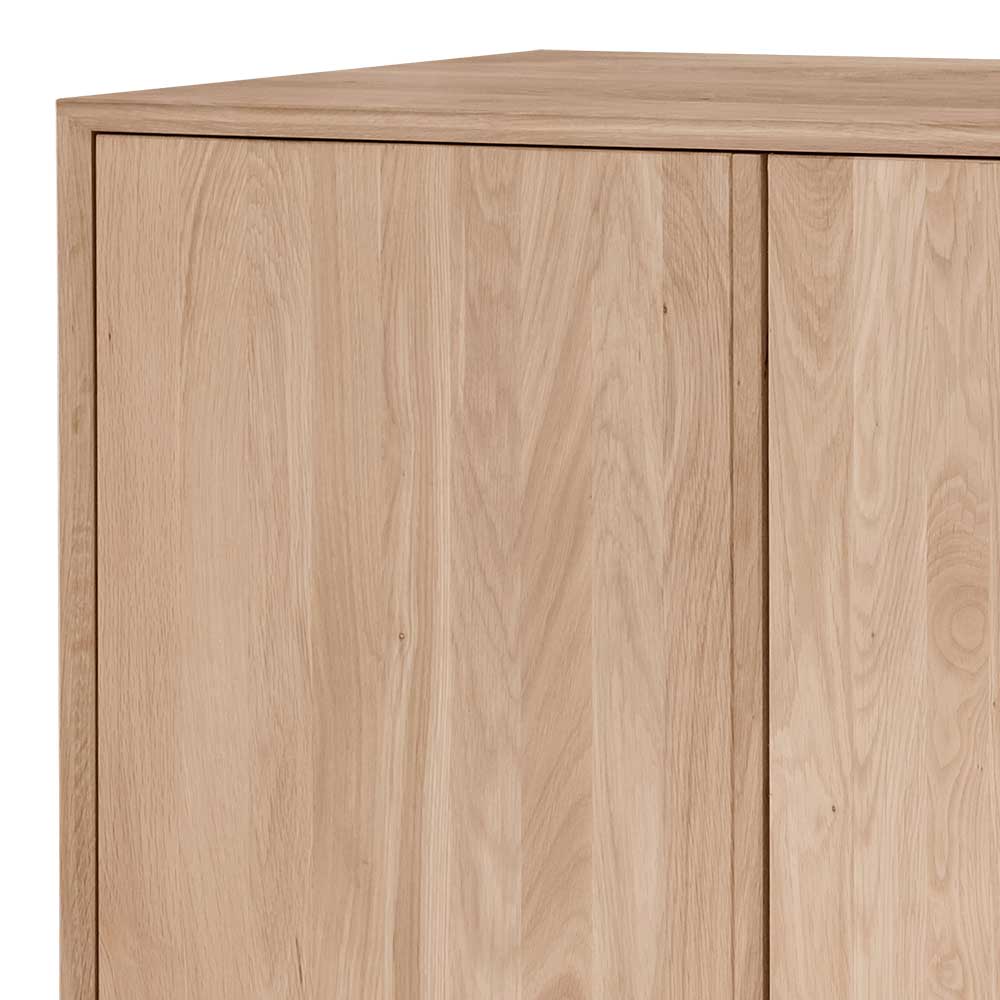 Edles Sideboard aus Wildeiche Bianco geölt - Lamia