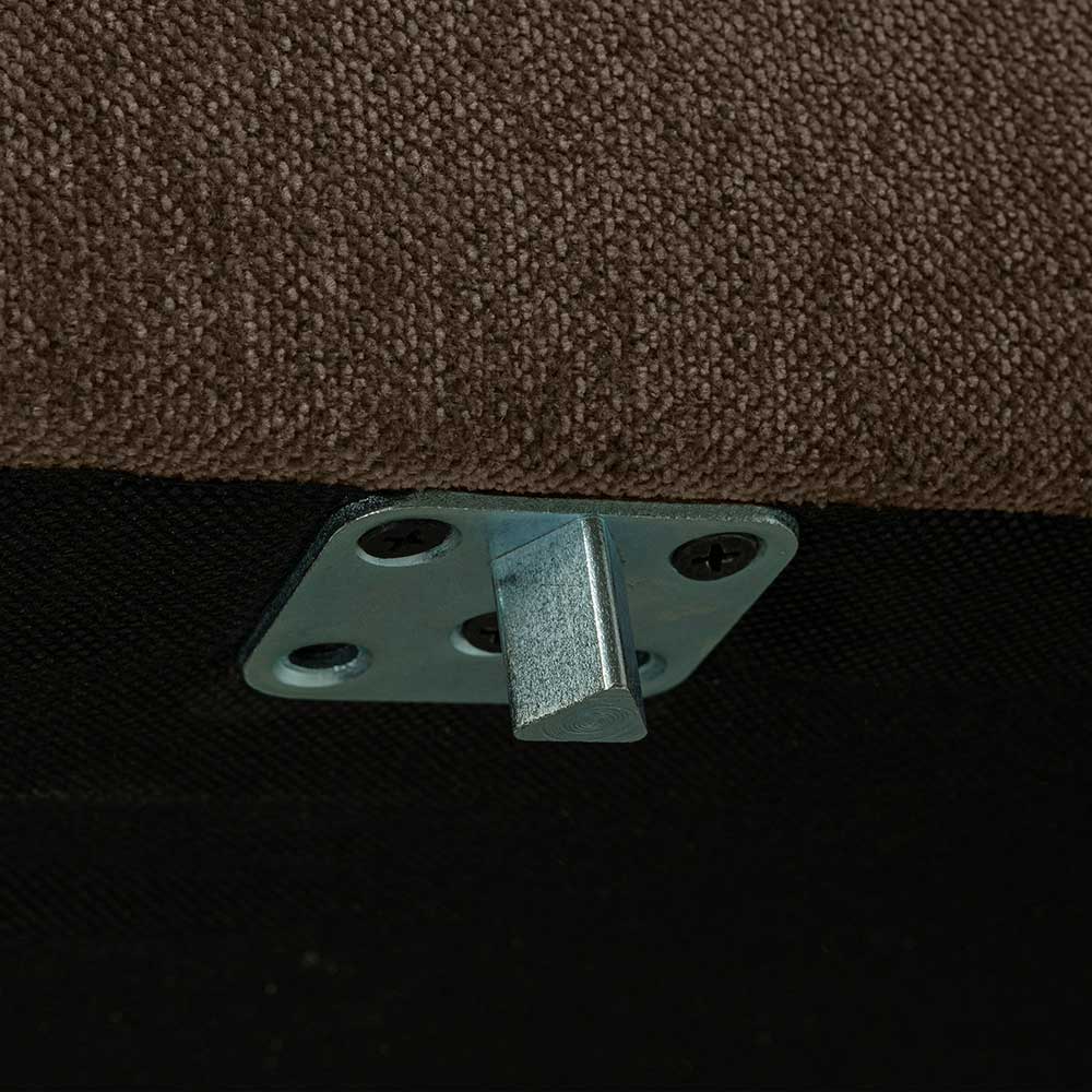 Couchmodul Eckelement in Braun - Ravonia