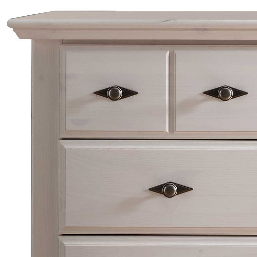114x94x47 Hohe Kommode im Landhausstil - Beato